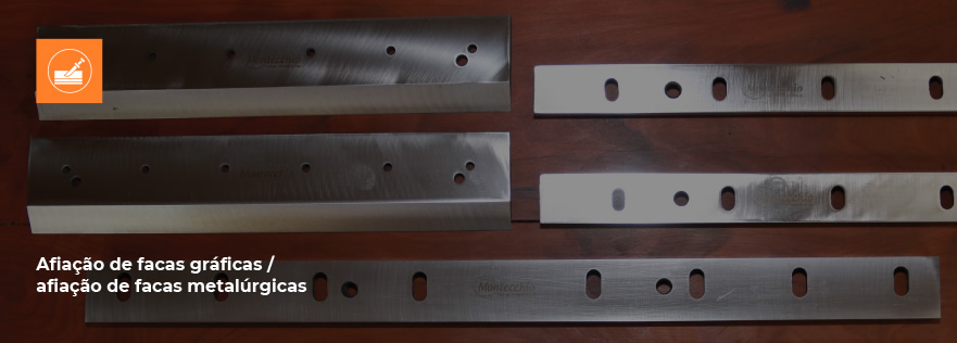Afiação de facas gráficas