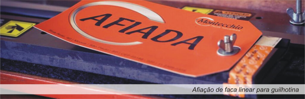 Afiação de Faca Linear para Guilhotina